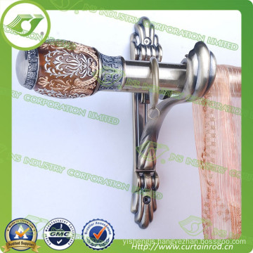 Z-059 european style metal curtain rod decorative curtain rod